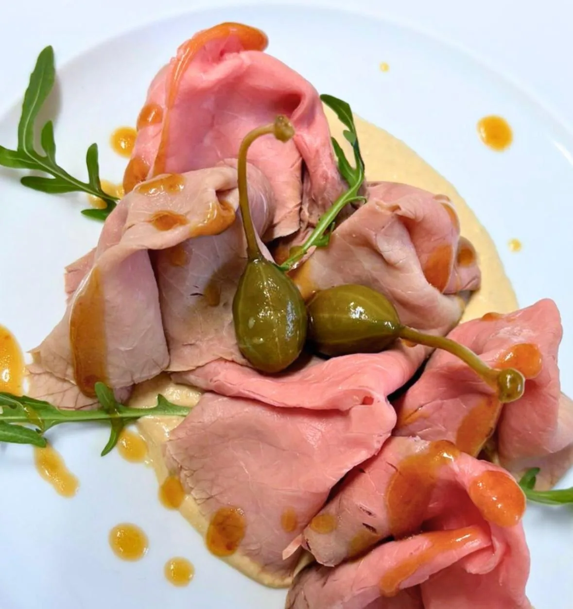 Typical Piedmontese menu